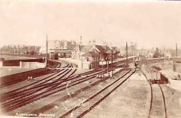 A view of Ashchurch Junction