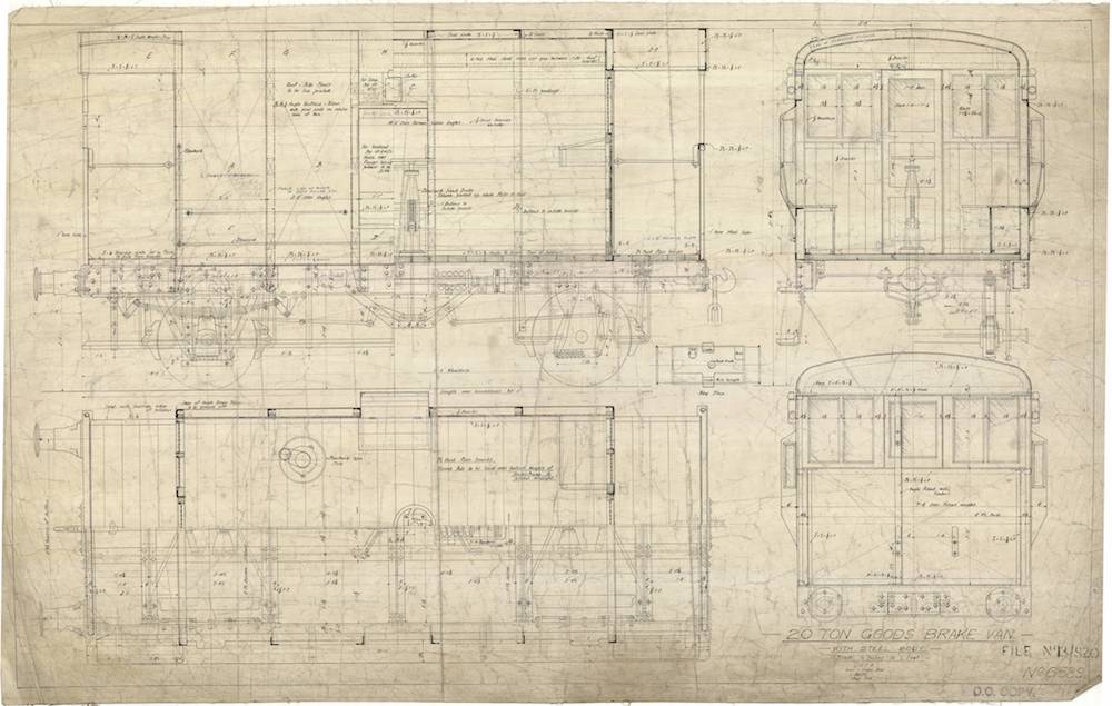 Carriage & Wagon drawing 88-D2109