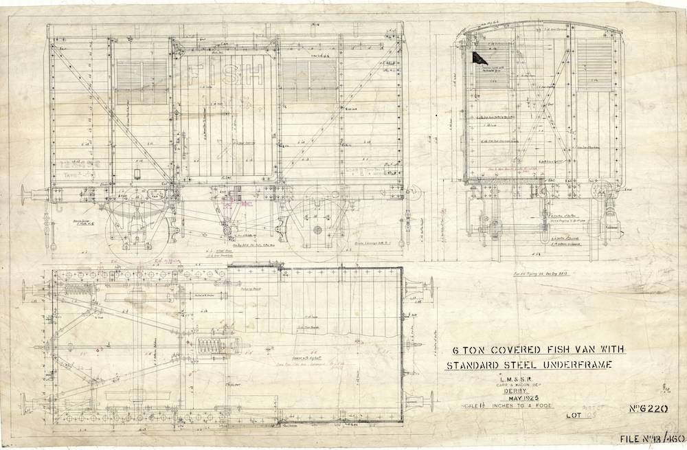Carriage & Wagon drawing 88-D2119