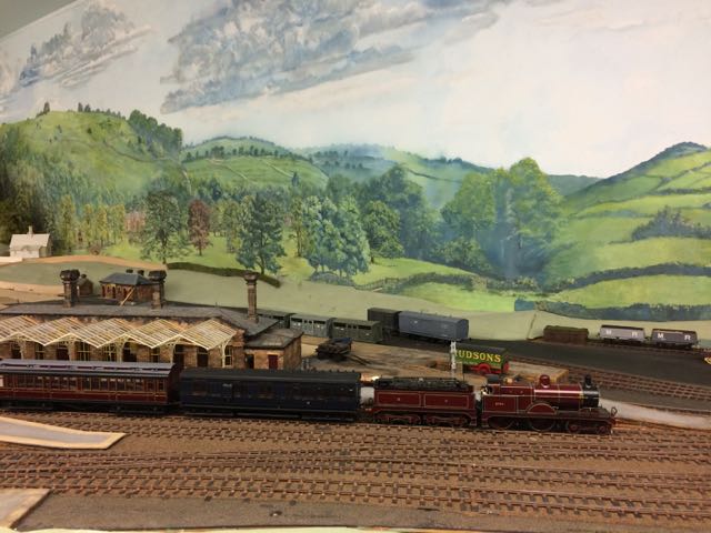 A view of the model railway in Derby's Silk Mill Museum