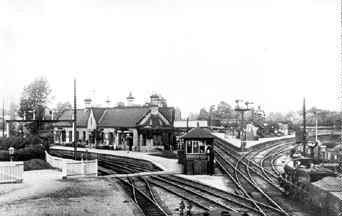 Ashchurch Junction from the south