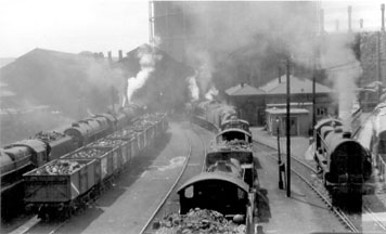 A view of Bristol Barrow Road Shed from the Midland Railway Study Centre collection