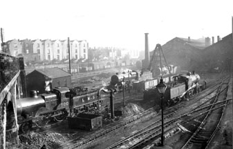 A view of Bristol Barrow Road Shed from the Midland Railway Study Centre collection