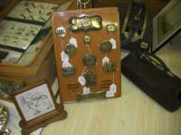 Horse Brasses and Vet's bag on display for the Open Day