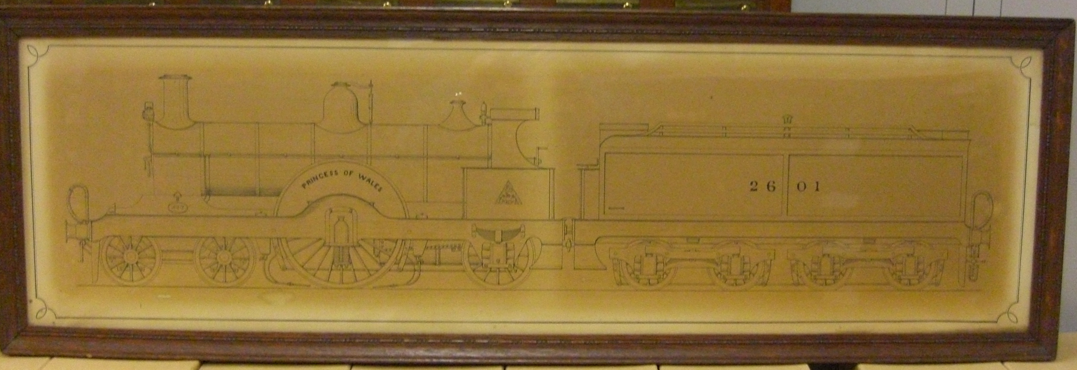 2601 Princess of Wales drawing (click for larger version)