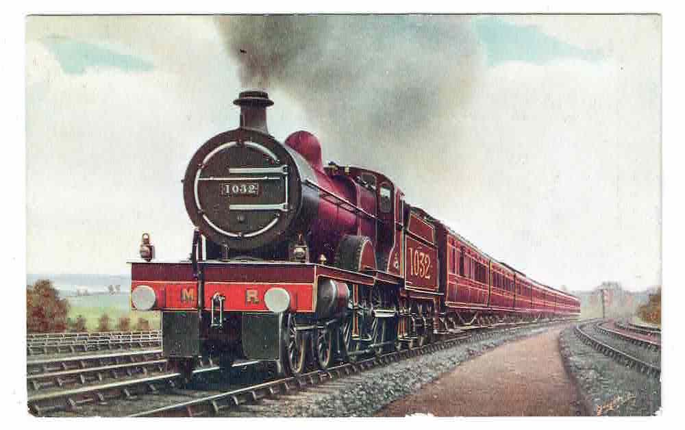 A Midland Railway postcard RFB18232
