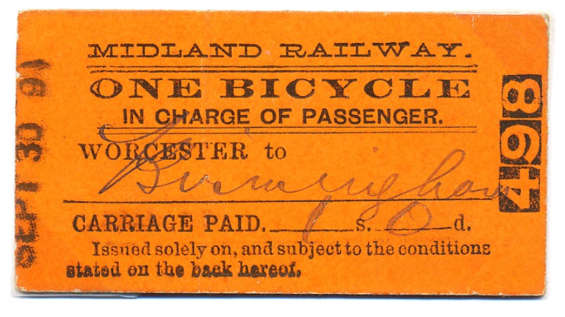 A Midland Railway Ticket