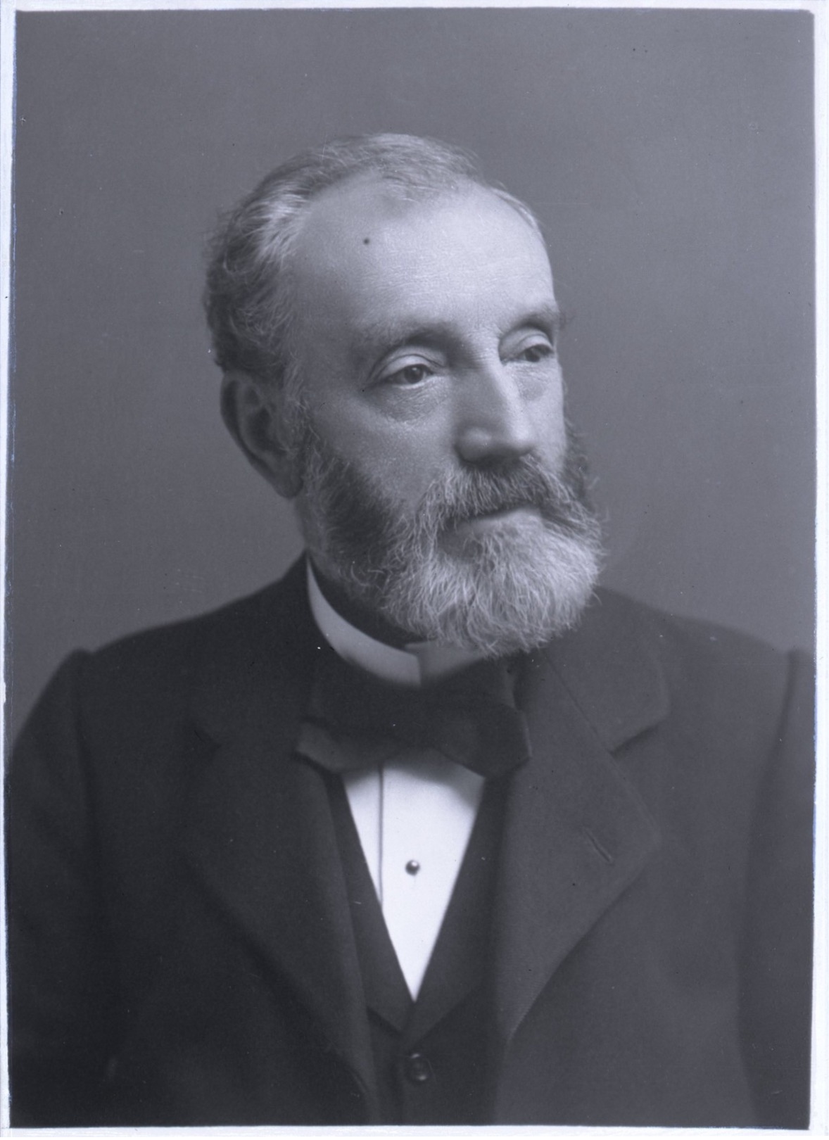 A photograph of the same man in middle-age.
