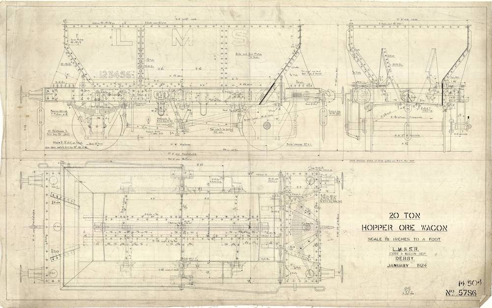 Carriage & Wagon drawing 88-D2104