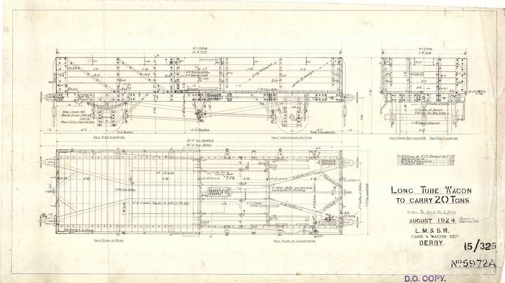 Carriage & Wagon drawing 88-D2105