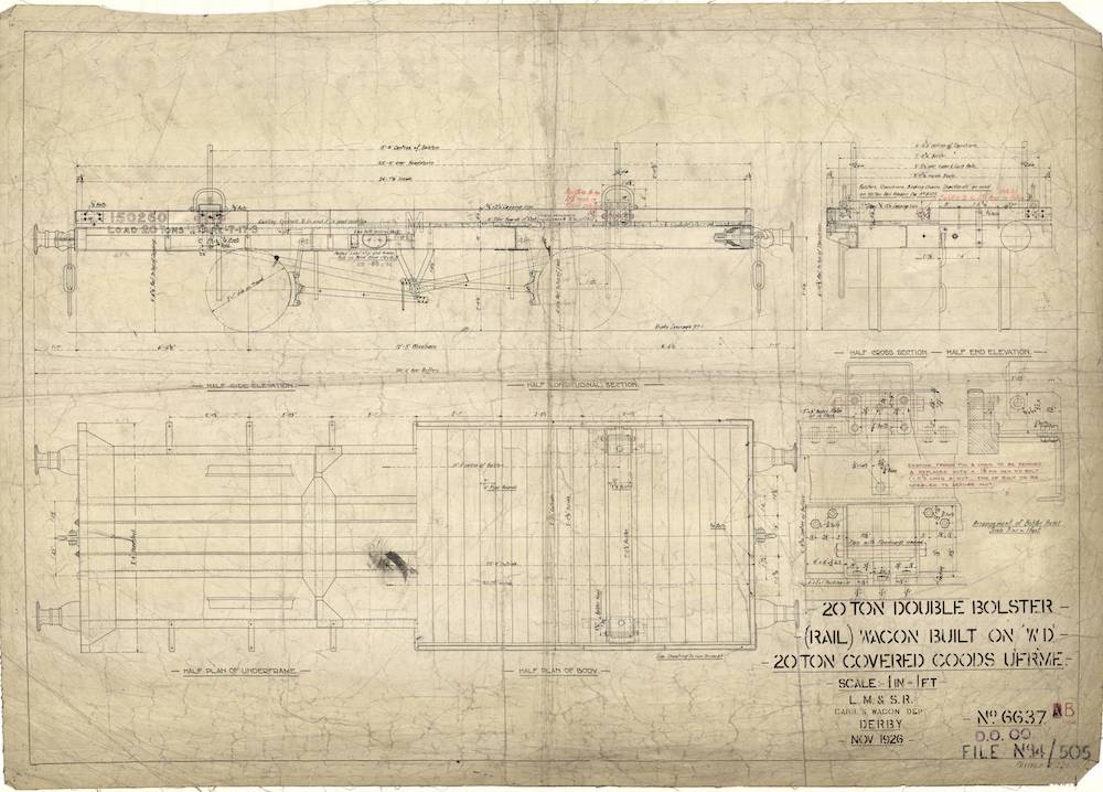 Carriage & Wagon drawing 88-D2107