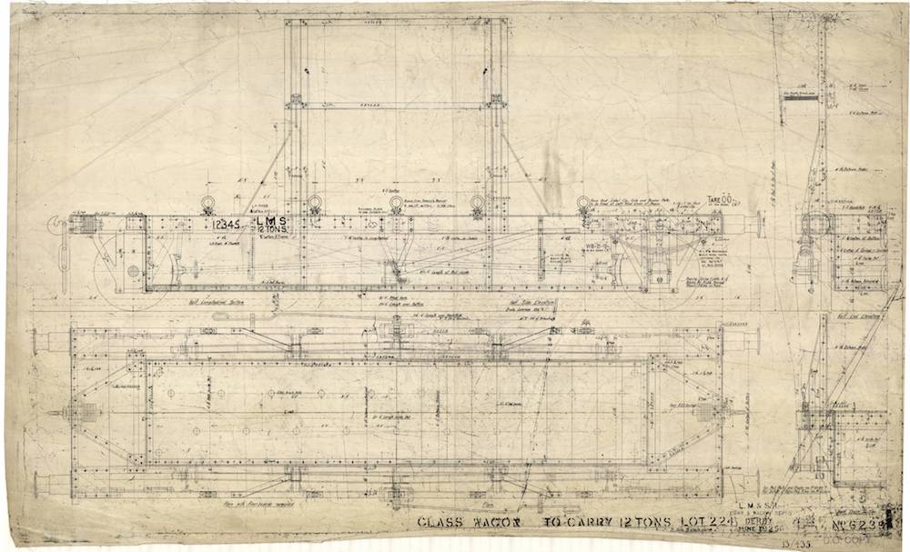 Carriage & Wagon drawing 88-D2112