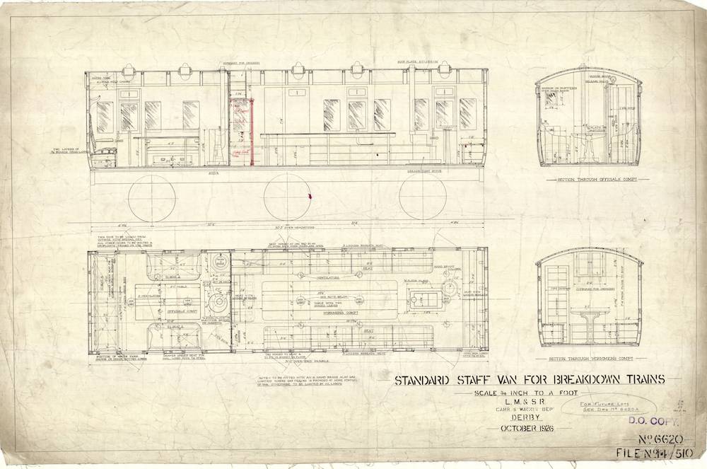 Carriage & Wagon drawing 88-D2115