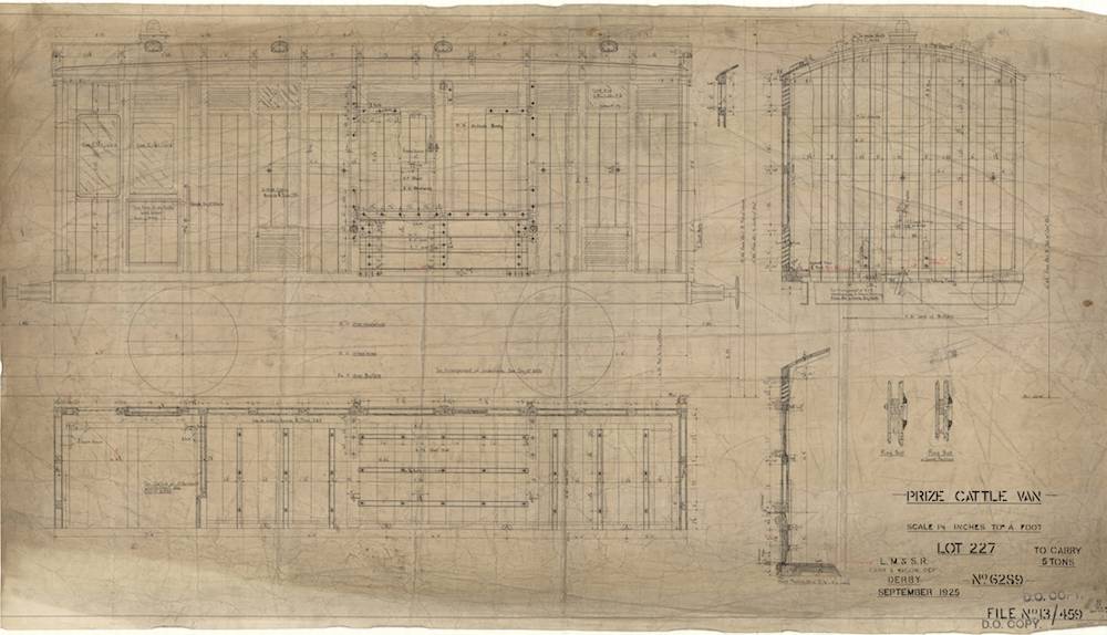 Carriage & Wagon drawing 88-D2118